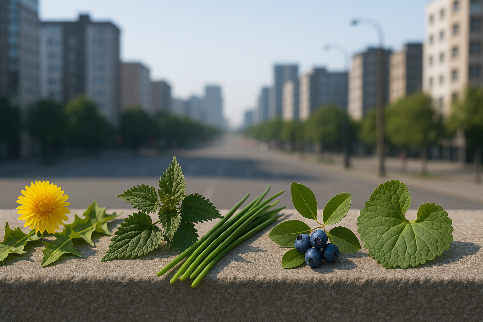 Urban Foraging: Safe Food Sources in the City